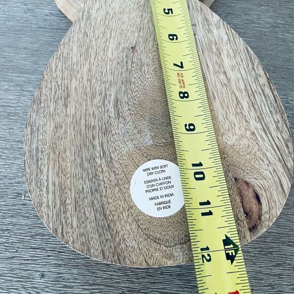 Pineapple Flamingo Solid Wood Boho Decor Tray - Picture 3 of 3